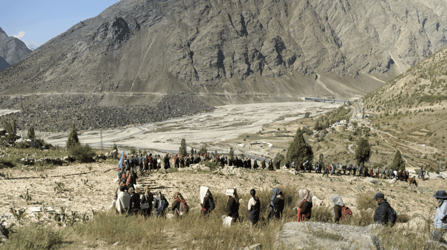 A journey on foot to raise climate awareness in Garsha, Himachal Pradesh