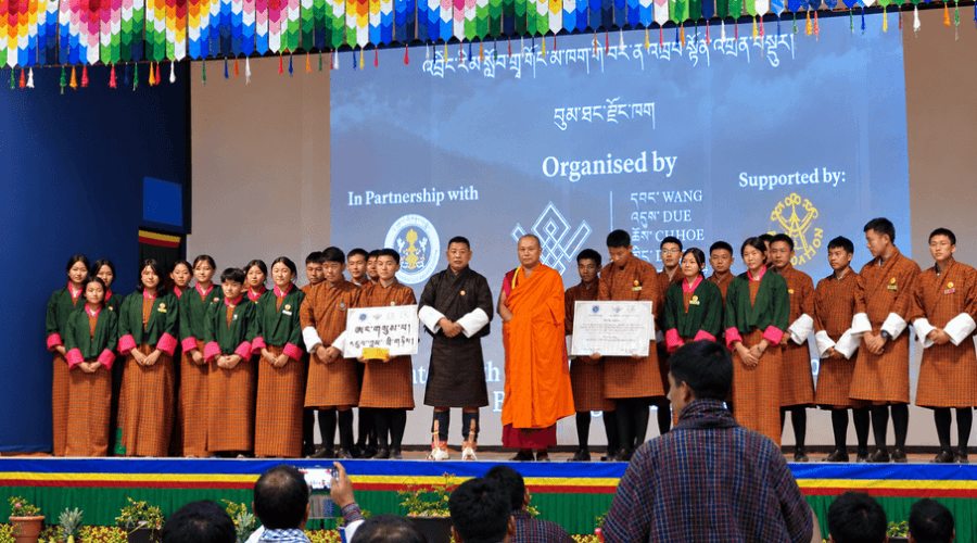 Bumthang schools compete to revive theatrical tradition