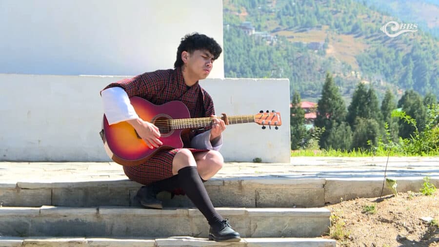 Thukten Nyendra fine-tunes performance ahead of Eurovision Asia finale