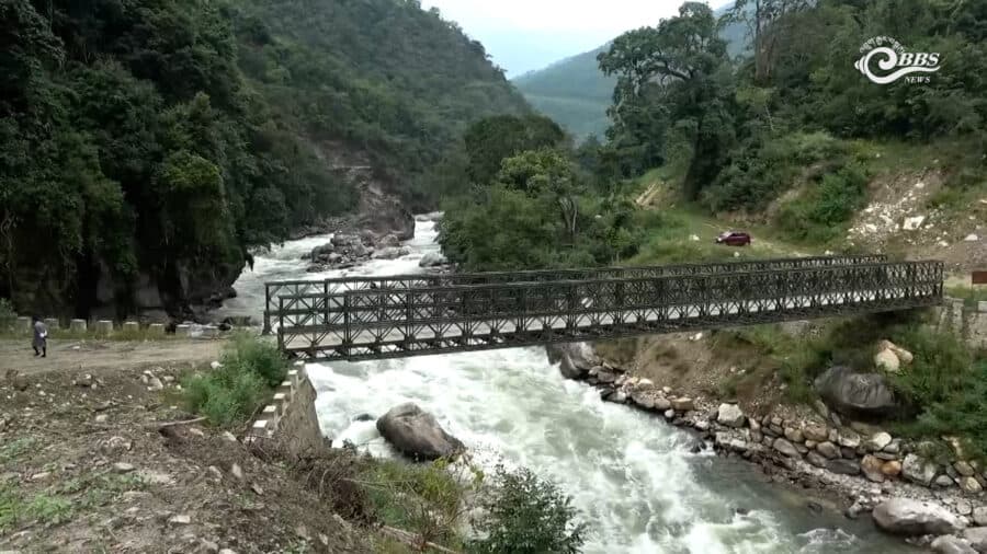 New bridge improves access to farmlands in Langthil Gewog, Trongsa.