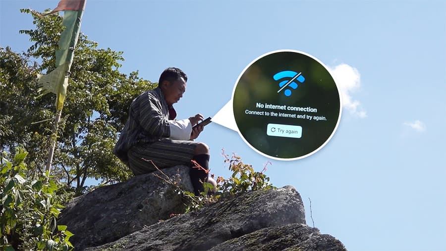 Poor internet connectivity frustrates residents of Lingmukha