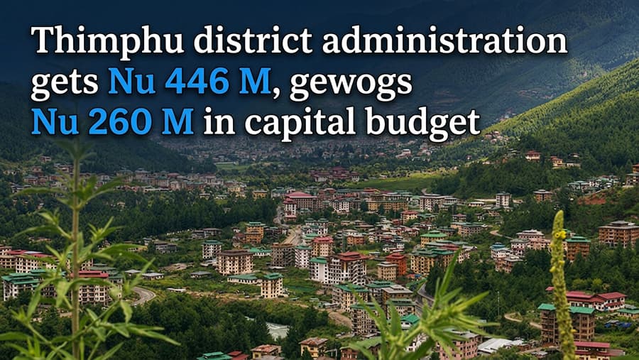 Poverty, climate risks and GNH indicators guide Thimphu’s gewog budget allocations