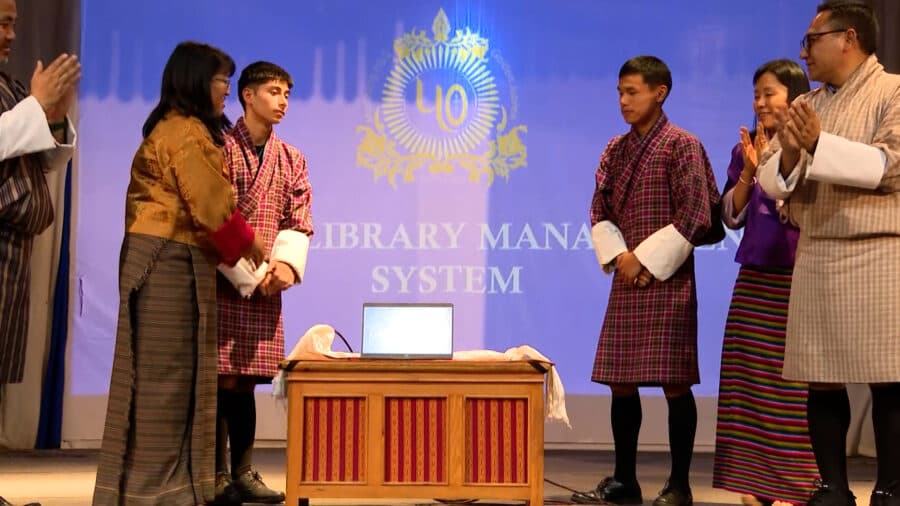 Two students turn a library problem into a digital solution