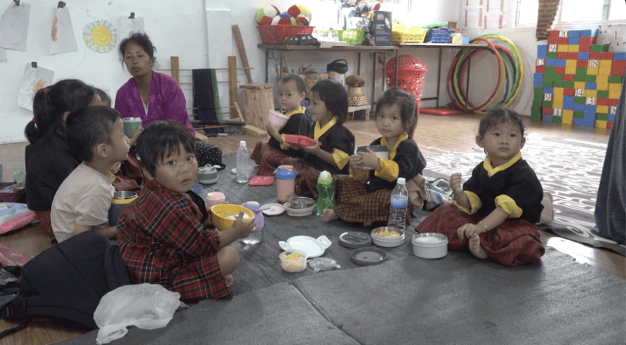 Tashithang ECCD centre nurtures young learners